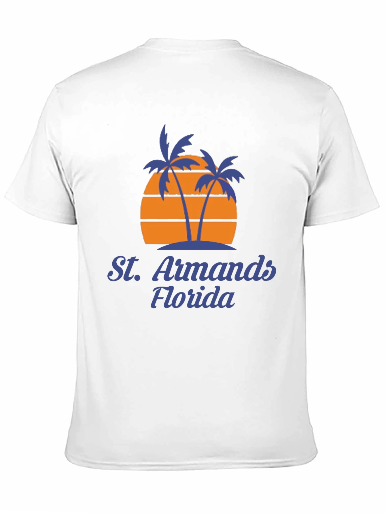St. Armands Florida Retro Palm Tree T-Shirt