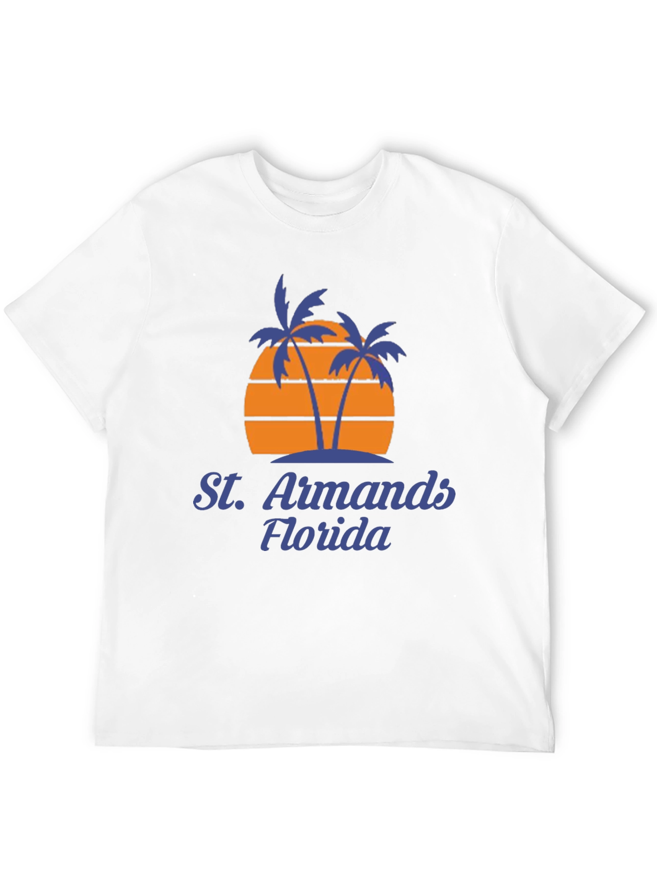 St. Armands Florida Retro Palm Tree T-Shirt
