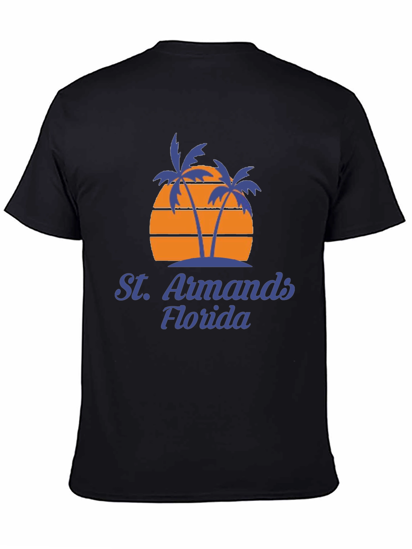 St. Armands Florida Retro Palm Tree T-Shirt