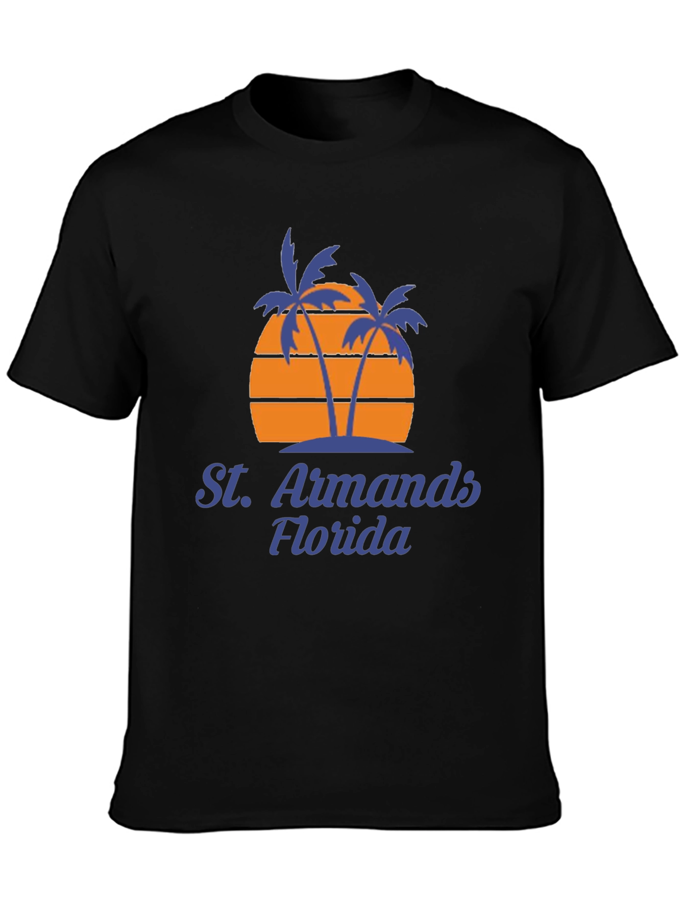 St. Armands Florida Retro Palm Tree T-Shirt