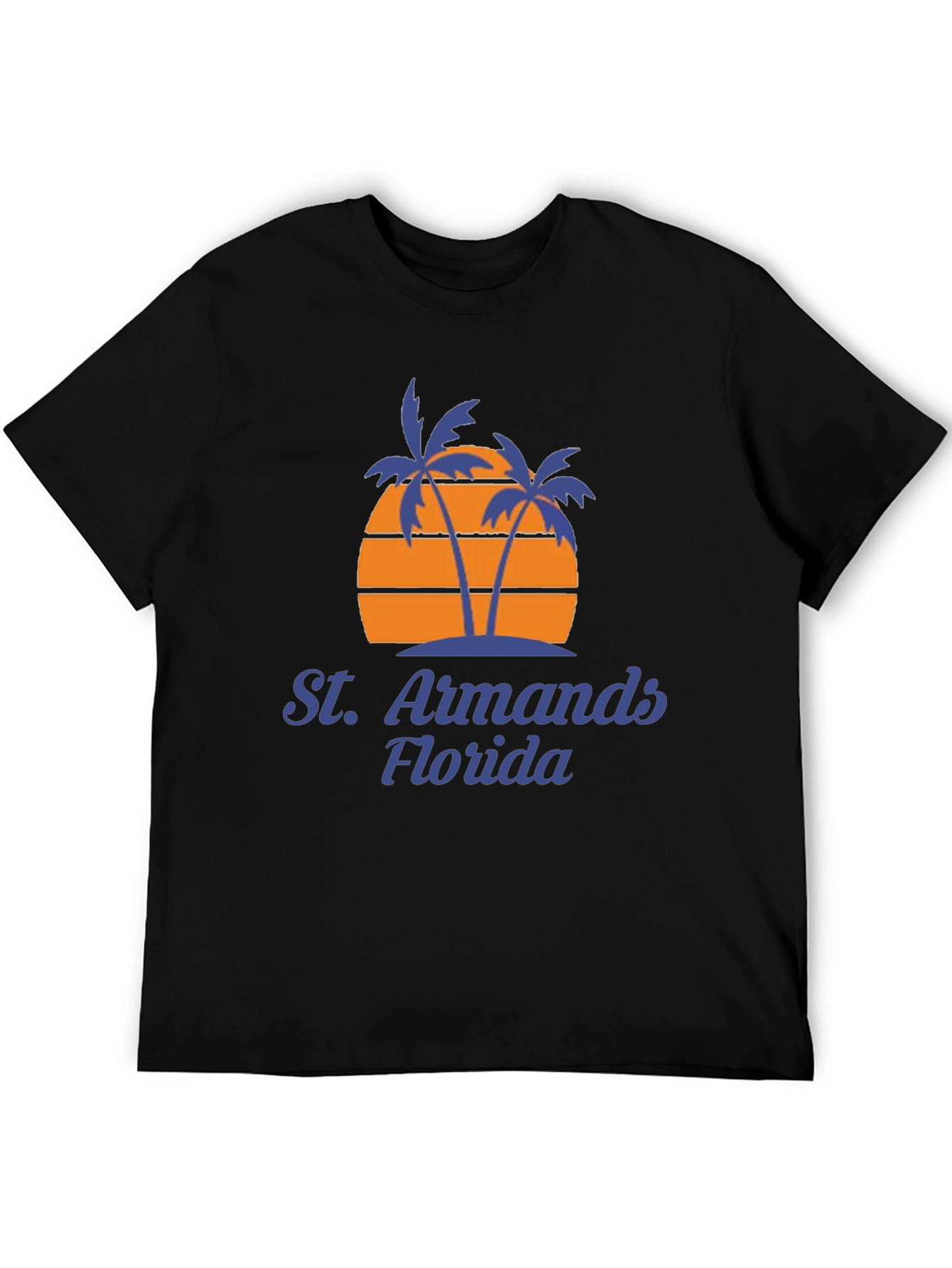 St. Armands Florida Retro Palm Tree T-Shirt