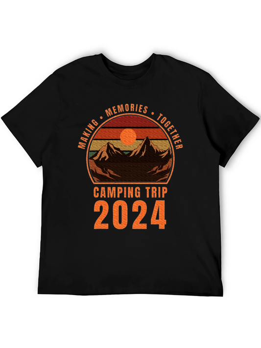 Camping Trip 2024 Memories T-Shirt
