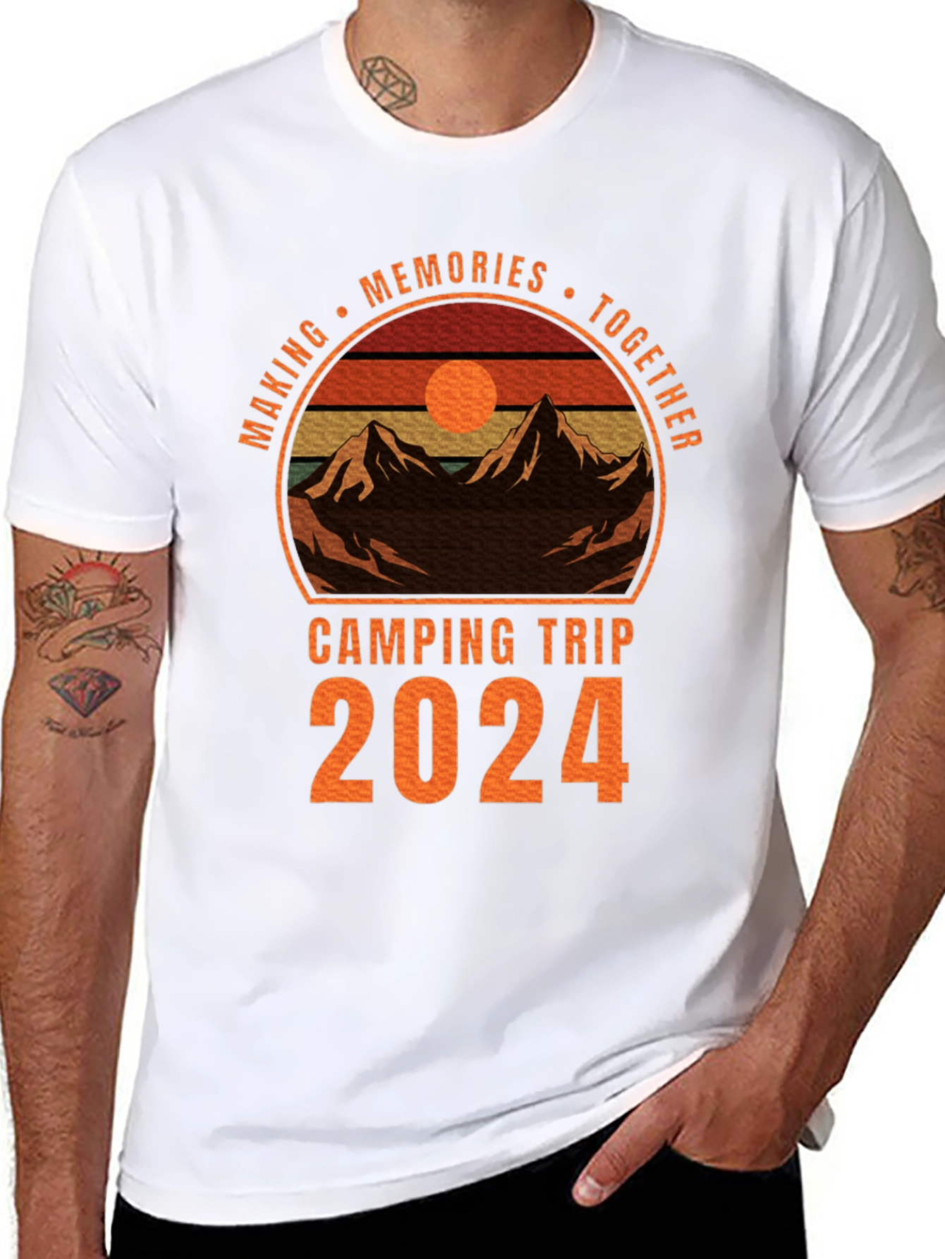 Camping Trip 2024 Memories T-Shirt