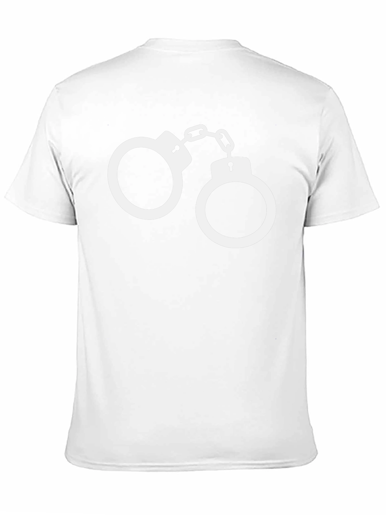 Novelty Handcuffs Graphic T-Shirt