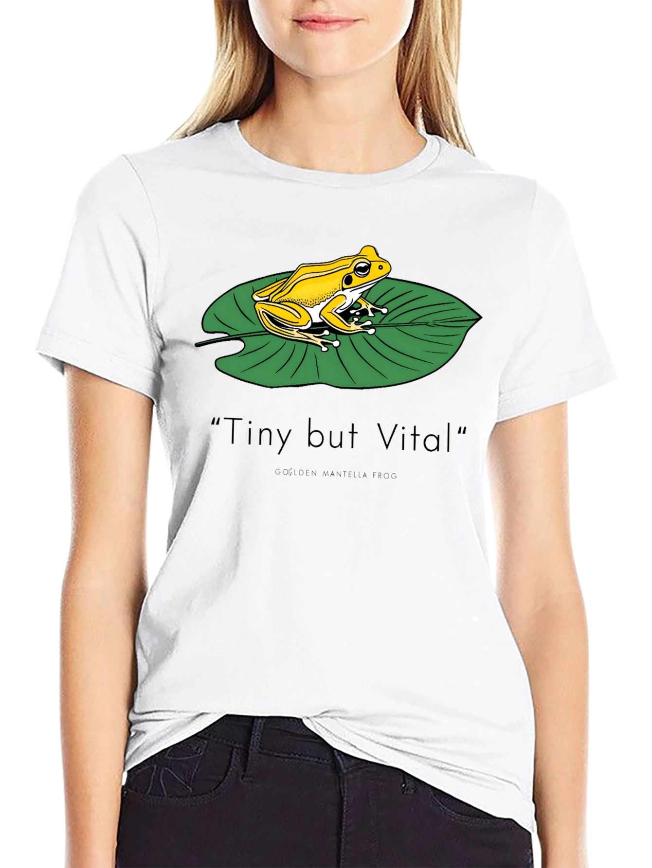 Frog on Lily Pad Graphic Tee
