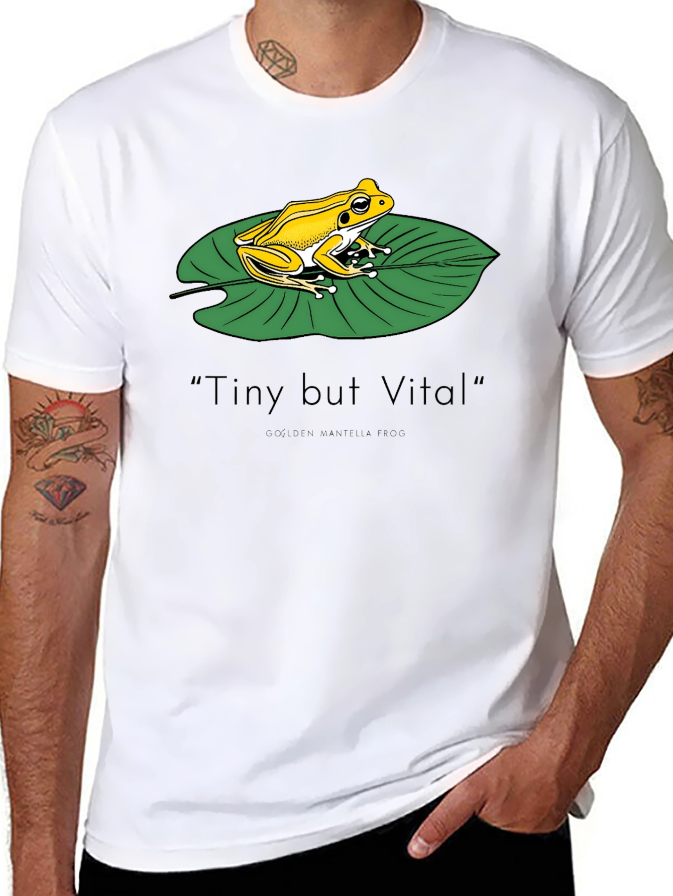 Frog on Lily Pad Graphic Tee