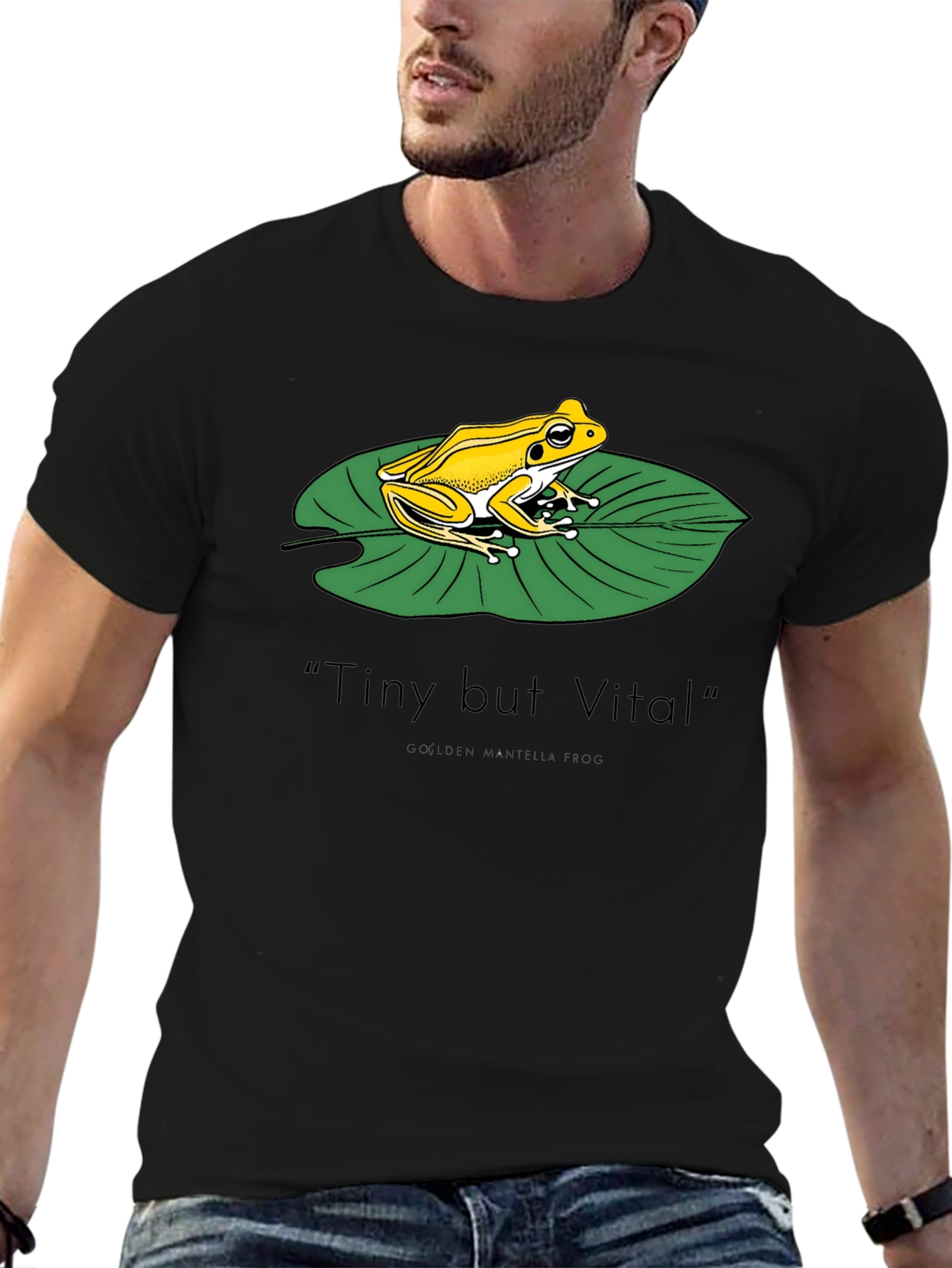 Frog on Lily Pad Graphic Tee