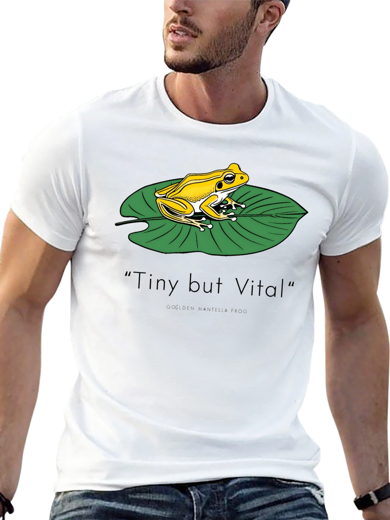 Frog on Lily Pad Graphic Tee