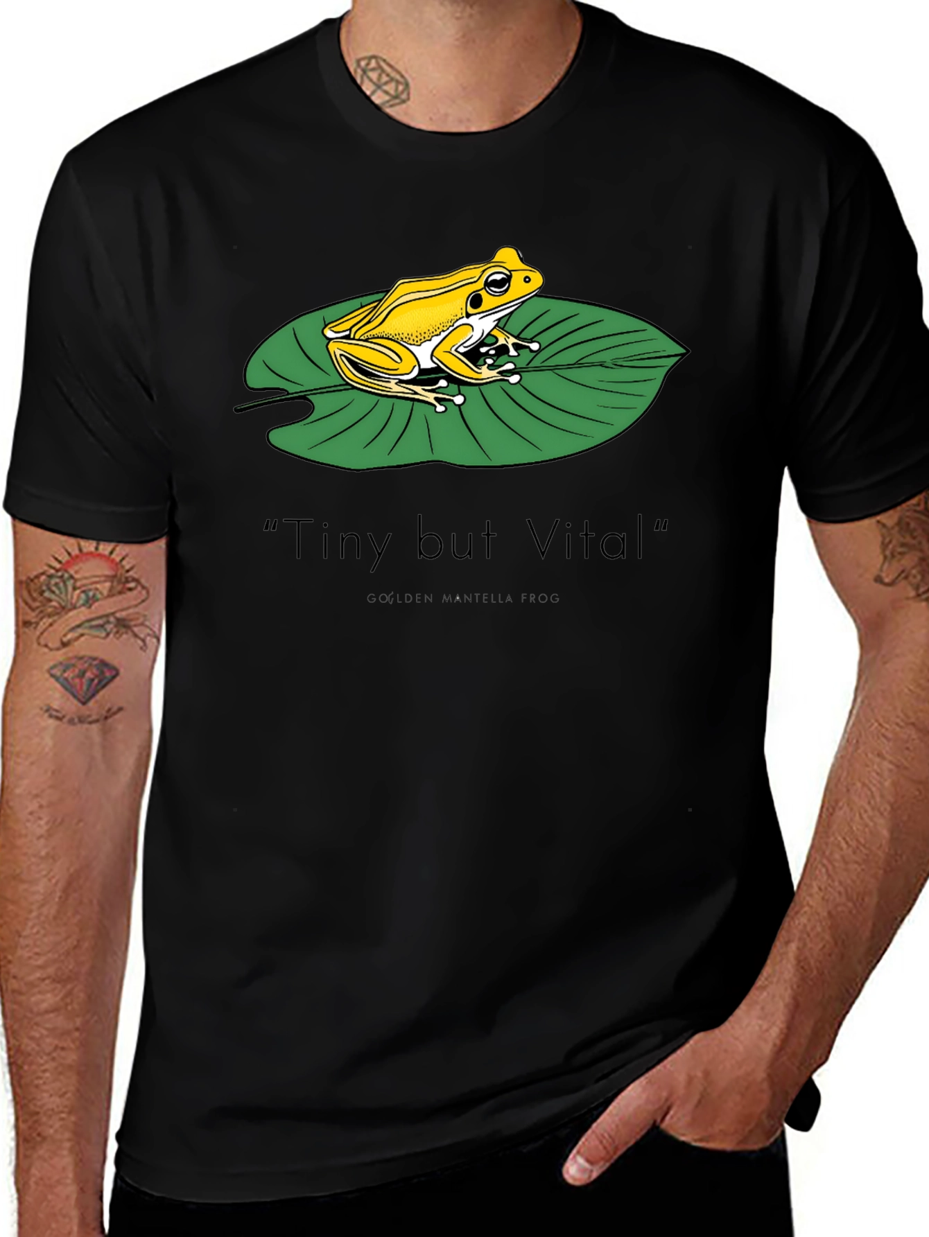 Frog on Lily Pad Graphic Tee