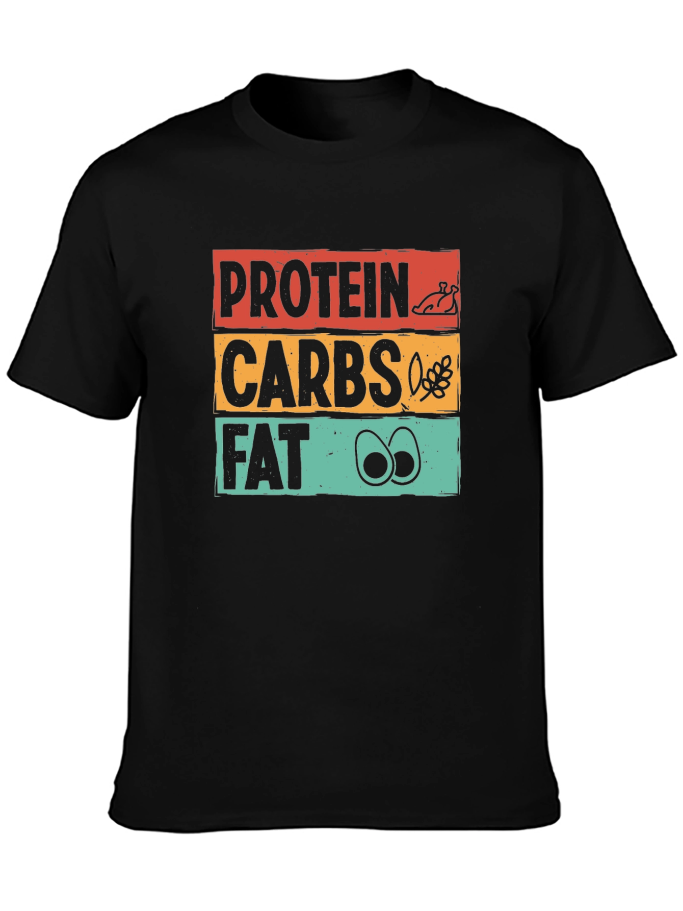 Protein Carbs Fat Thanksgiving T-Shirt