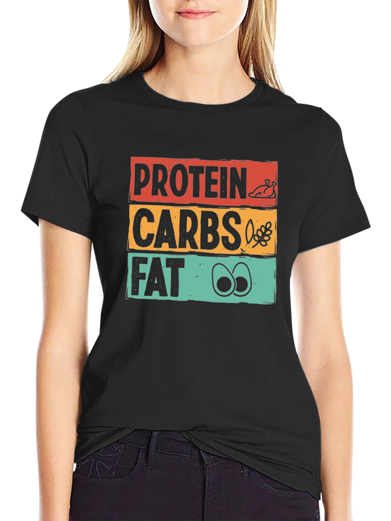 Protein Carbs Fat Thanksgiving T-Shirt