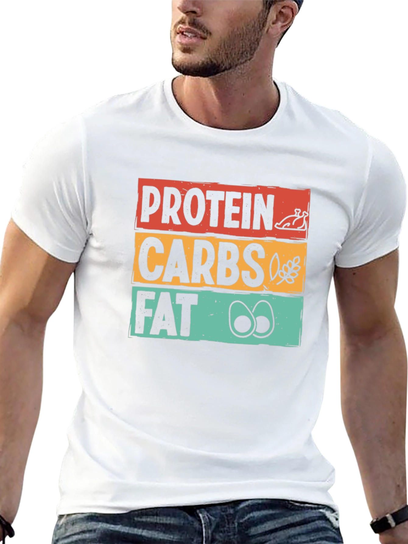 Protein Carbs Fat Thanksgiving T-Shirt