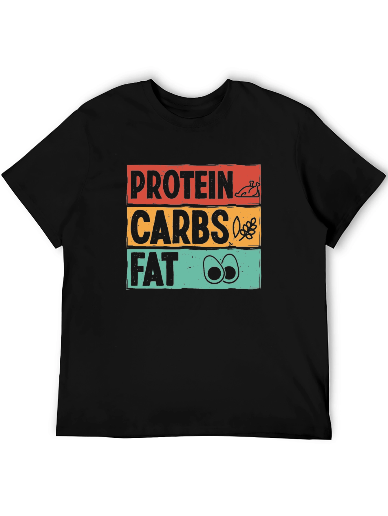 Protein Carbs Fat Thanksgiving T-Shirt