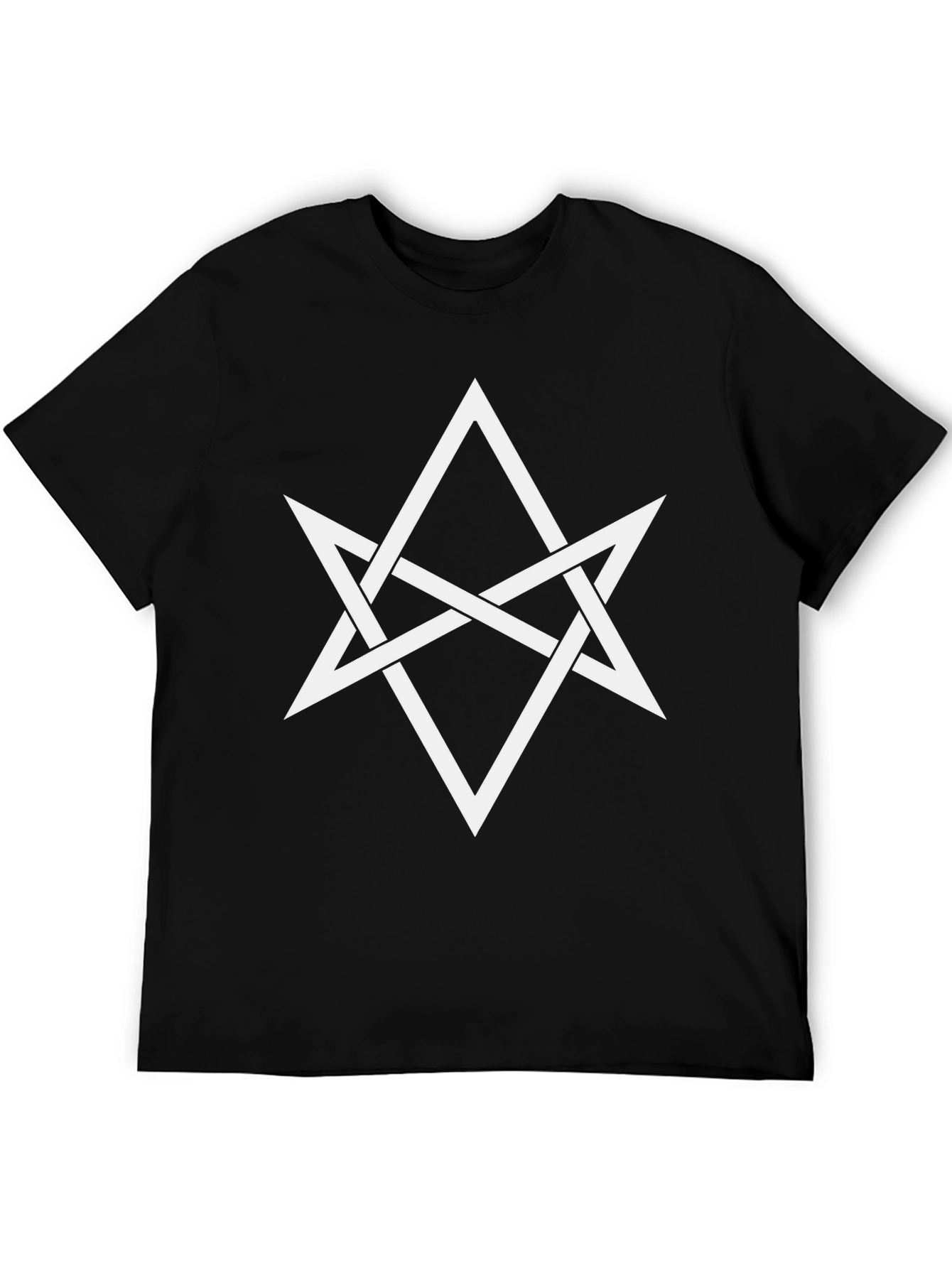 Esoteric Star Graphic Tee - Black Cotton Blend