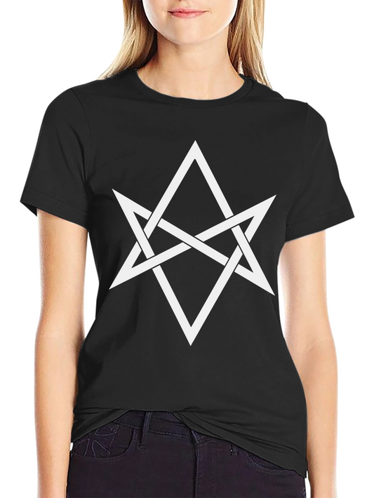 Esoteric Star Graphic Tee - Black Cotton Blend