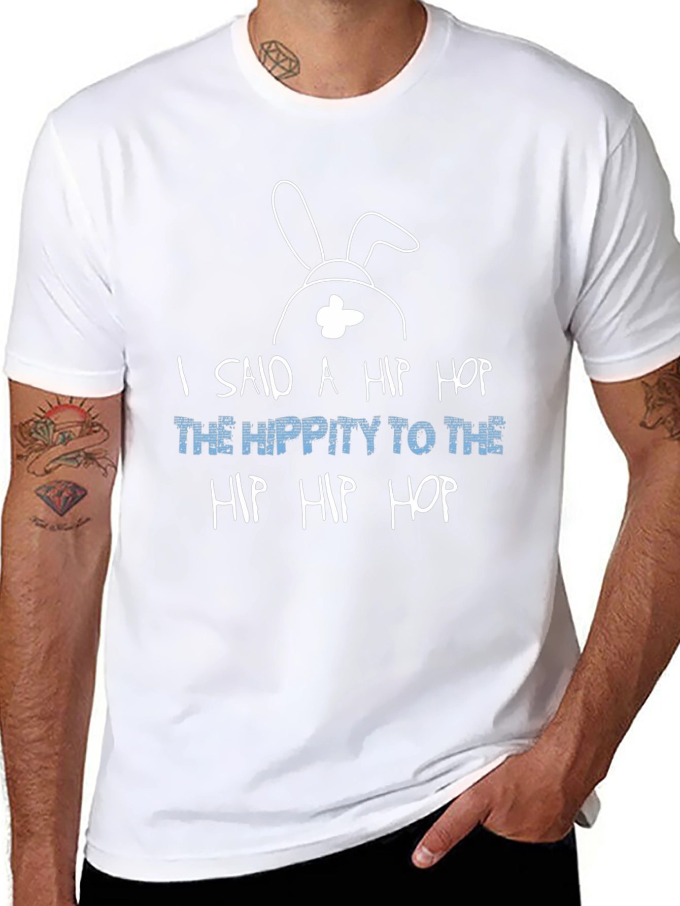 Hip Hop Easter Bunny T-Shirt