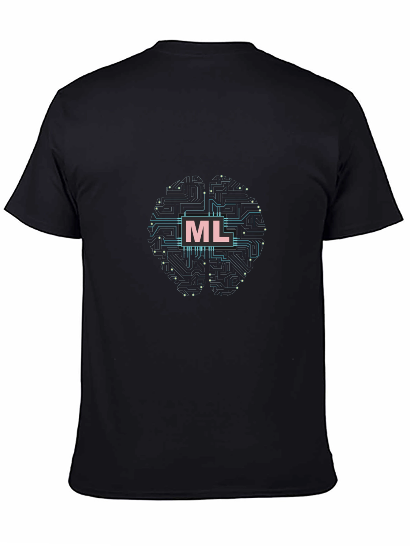 ML Circuit Board Graphic Tee - Cool Tech Shirt