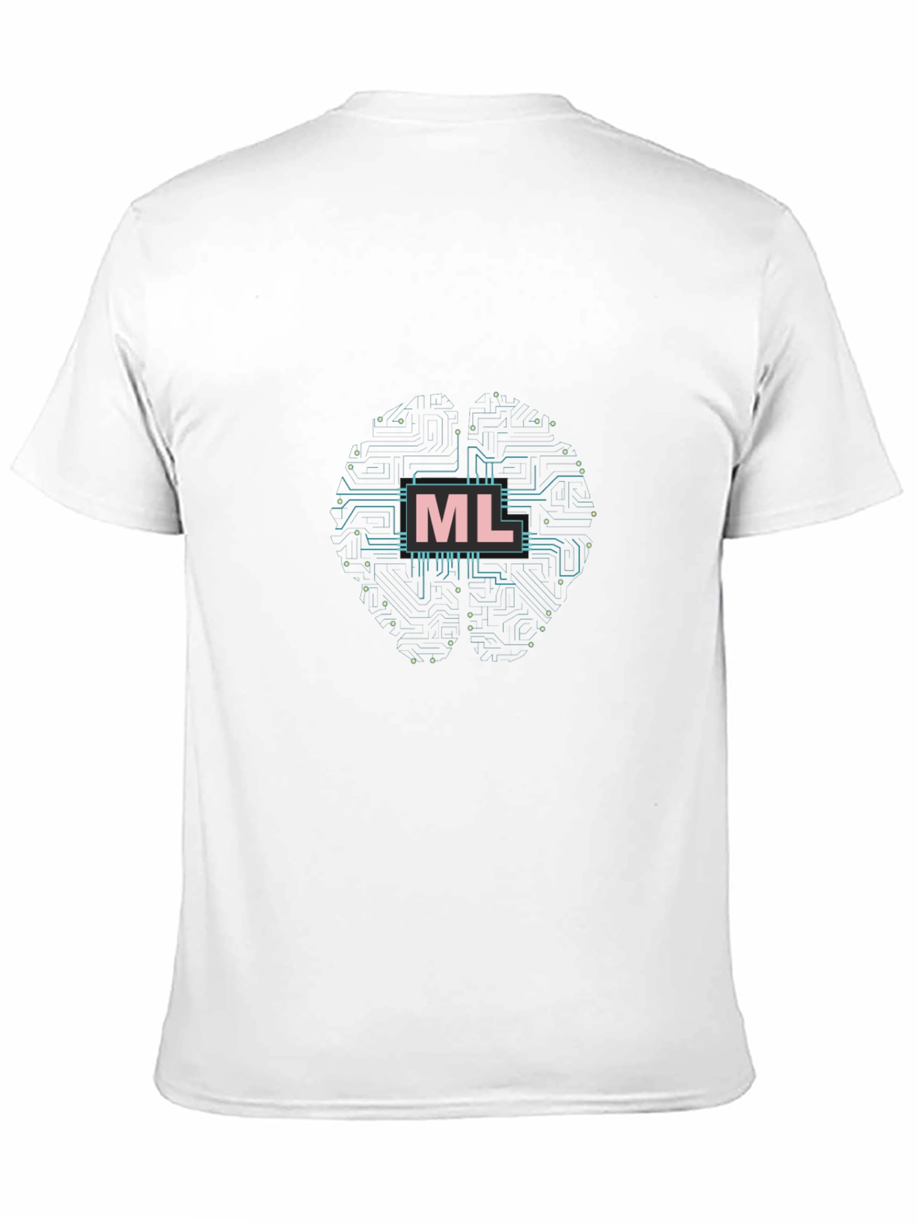 ML Circuit Board Graphic Tee - Cool Tech Shirt