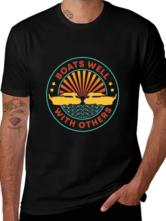 Boats Well With Others Graphic Tee