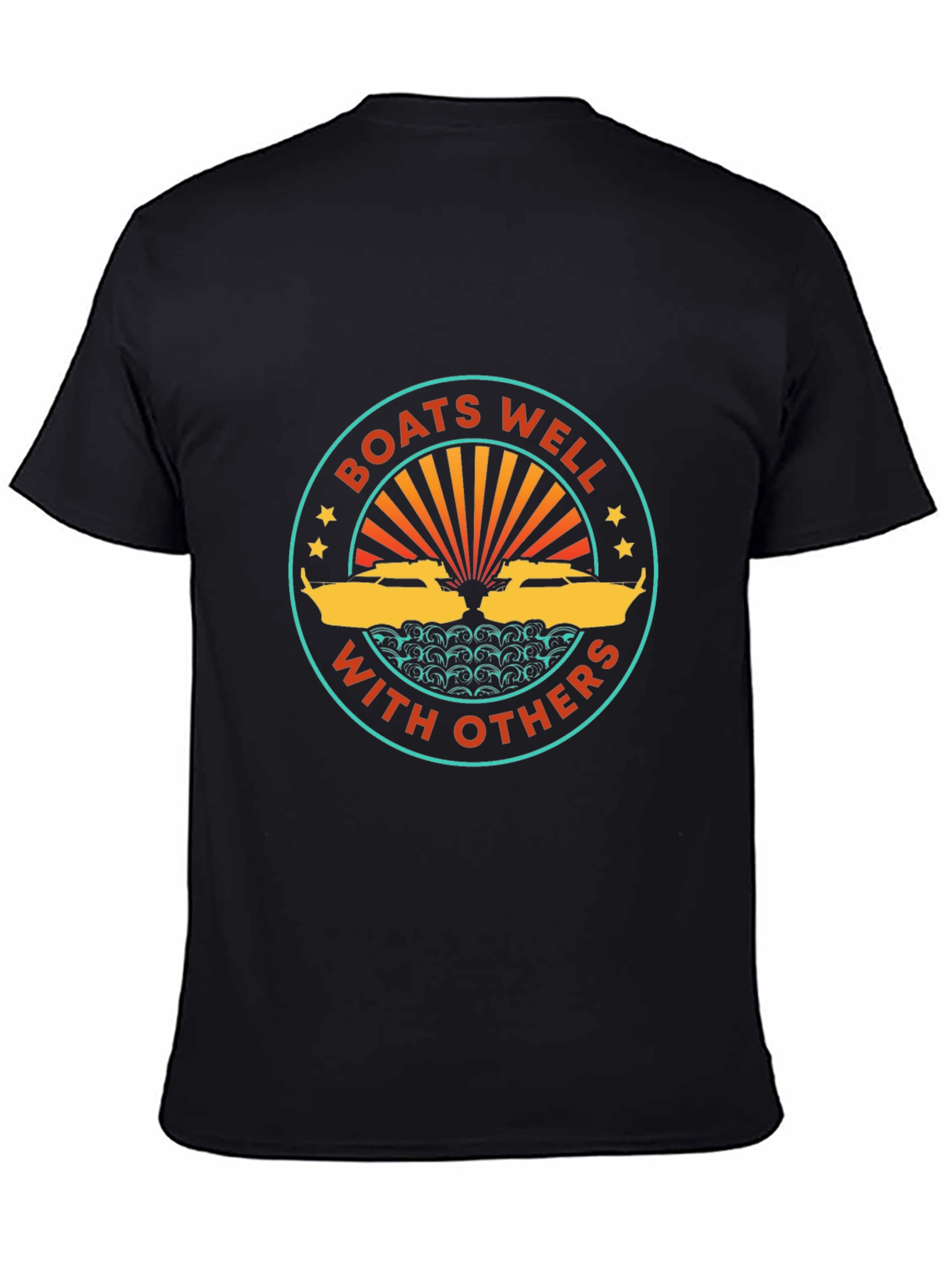 Boats Well With Others Graphic Tee