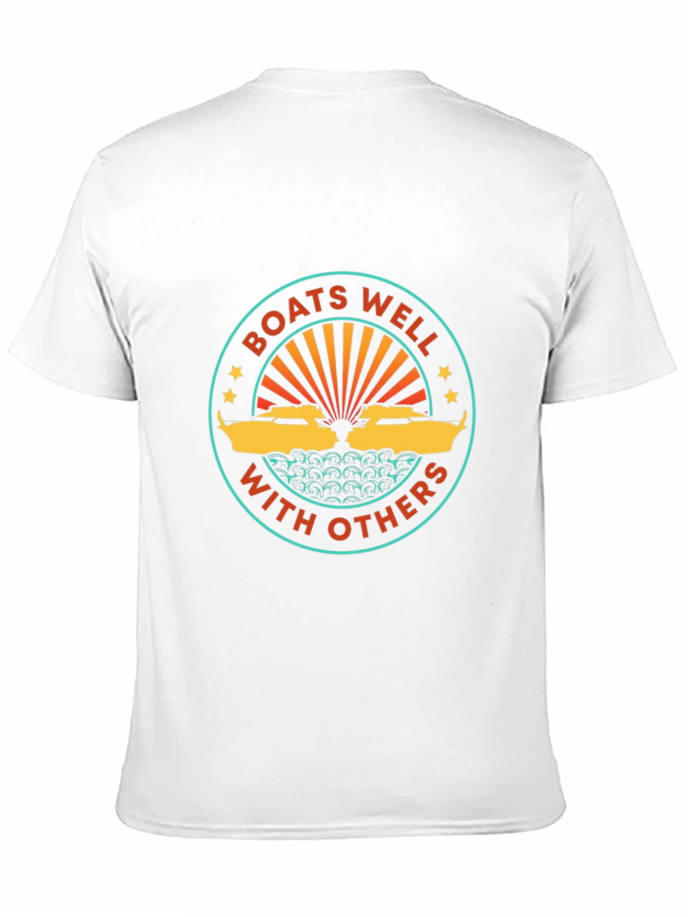 Boats Well With Others Graphic Tee