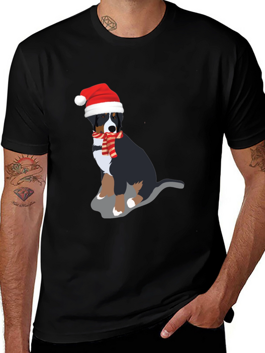 Festive Dog Graphic Tee