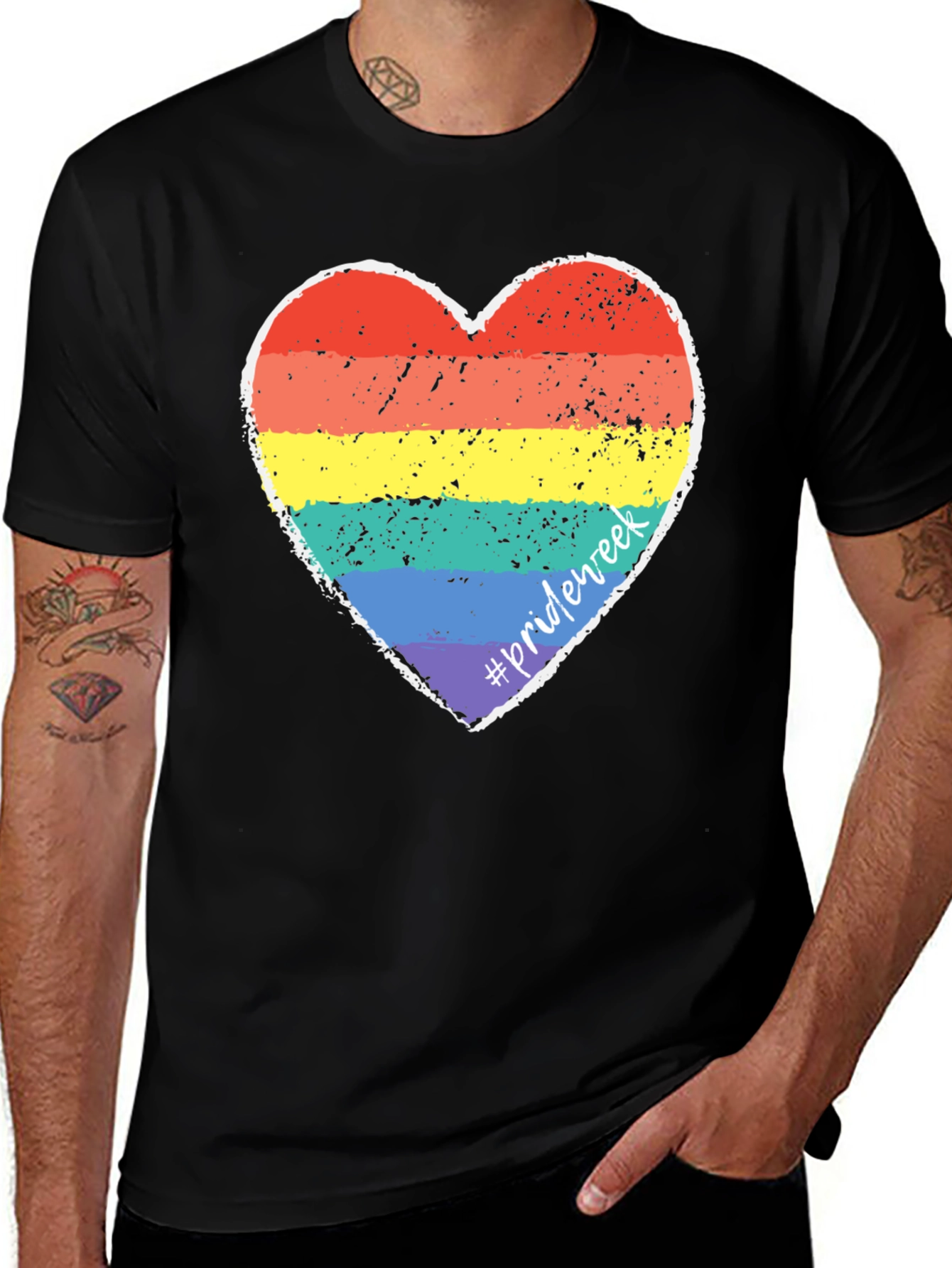 Pride Week Heart T-Shirt