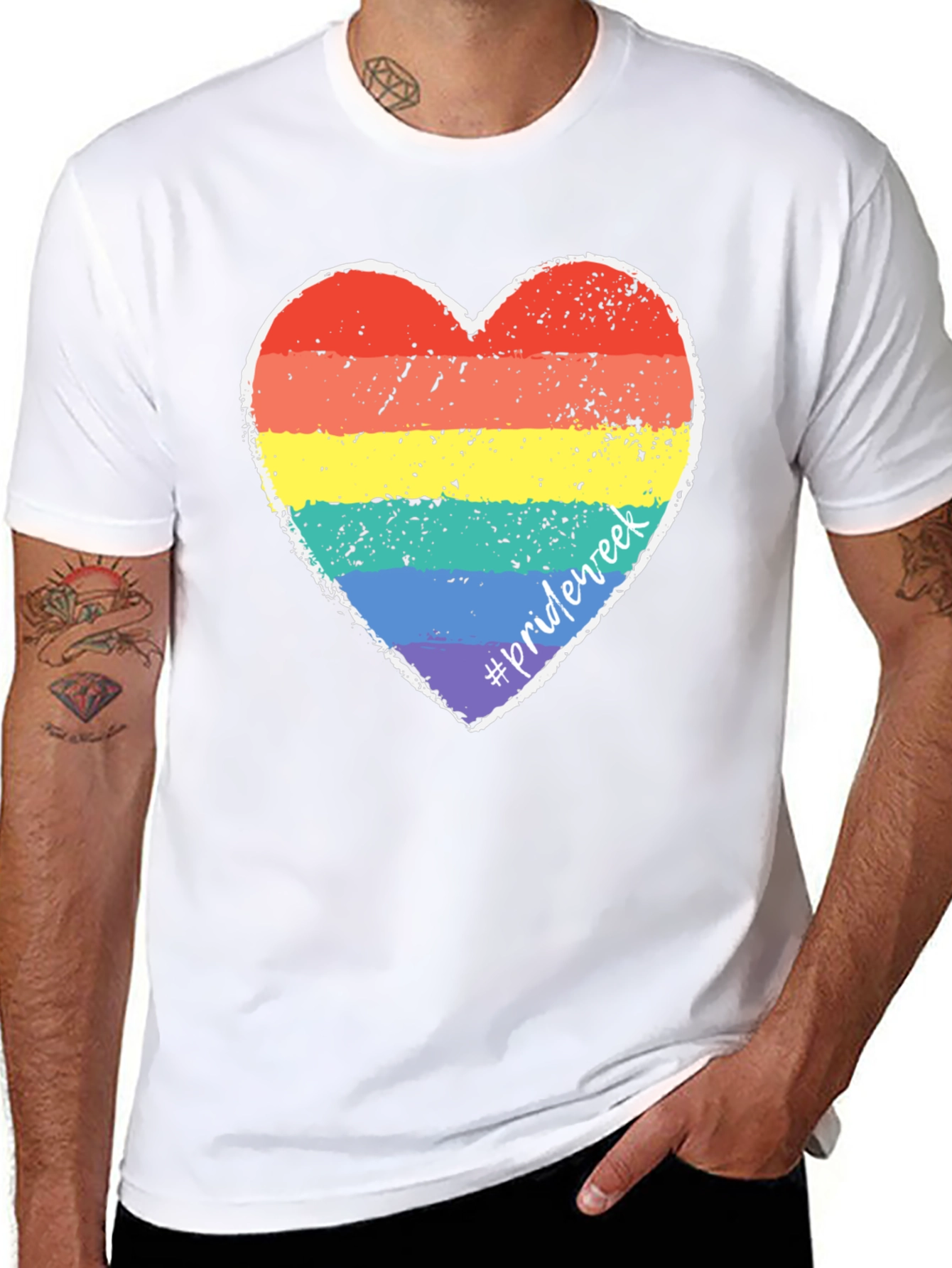 Pride Week Heart T-Shirt