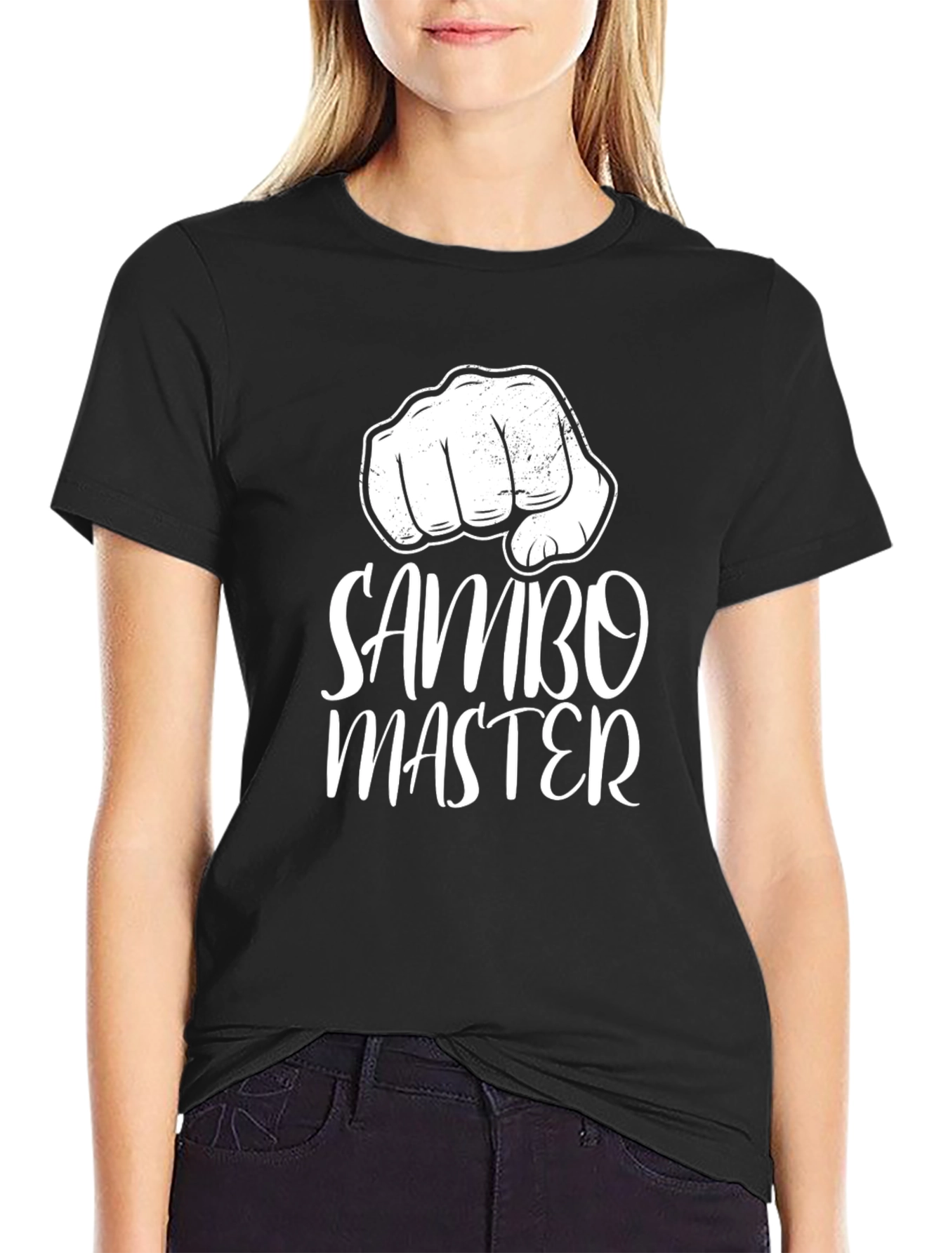 Sambo Master Graphic T-Shirt - Black
