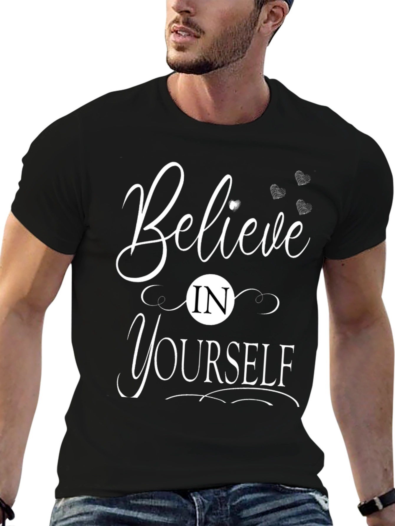 Believe In Yourself Graphic T-Shirt - Motivation