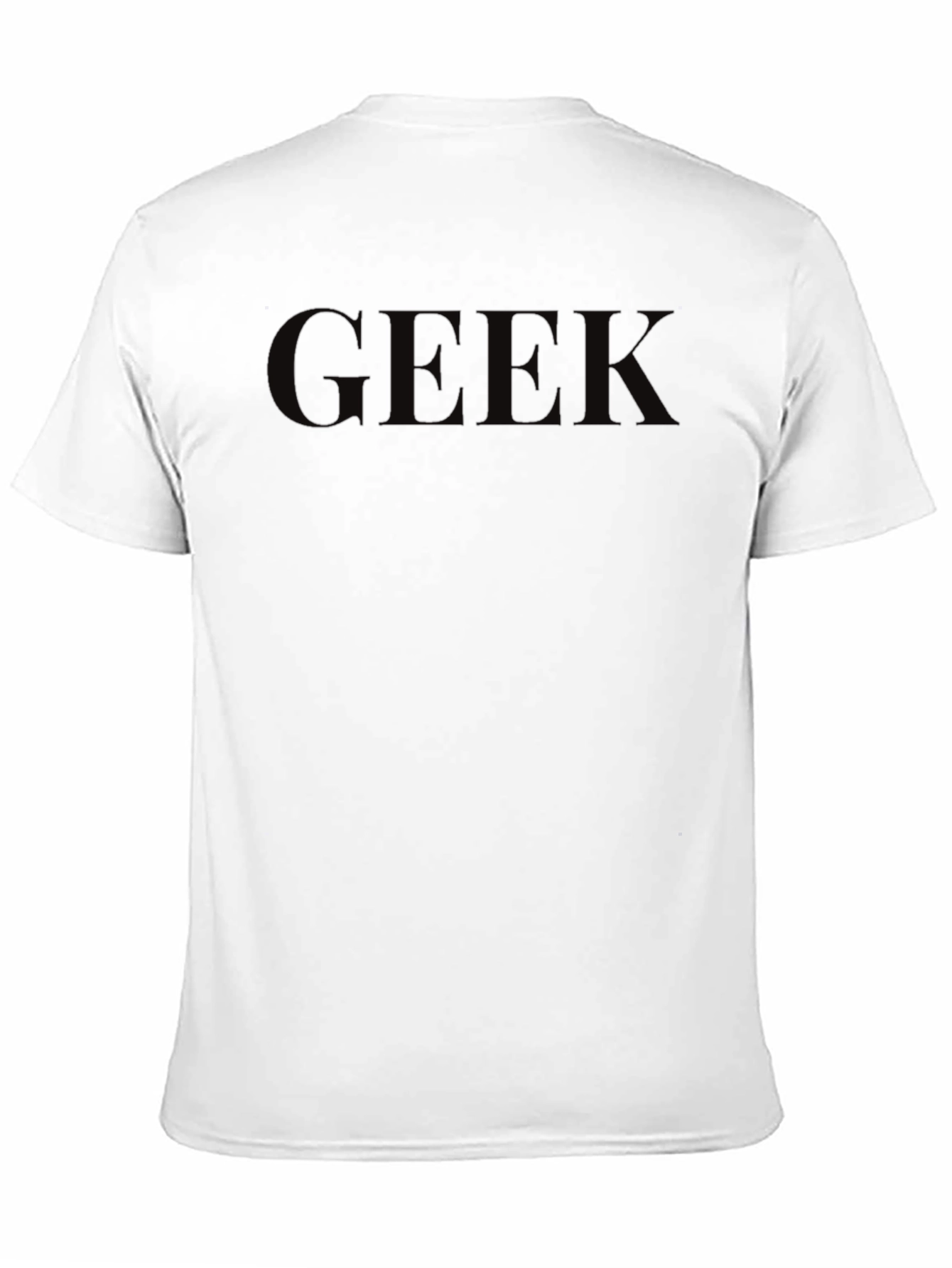Black GEEK Graphic T-Shirt