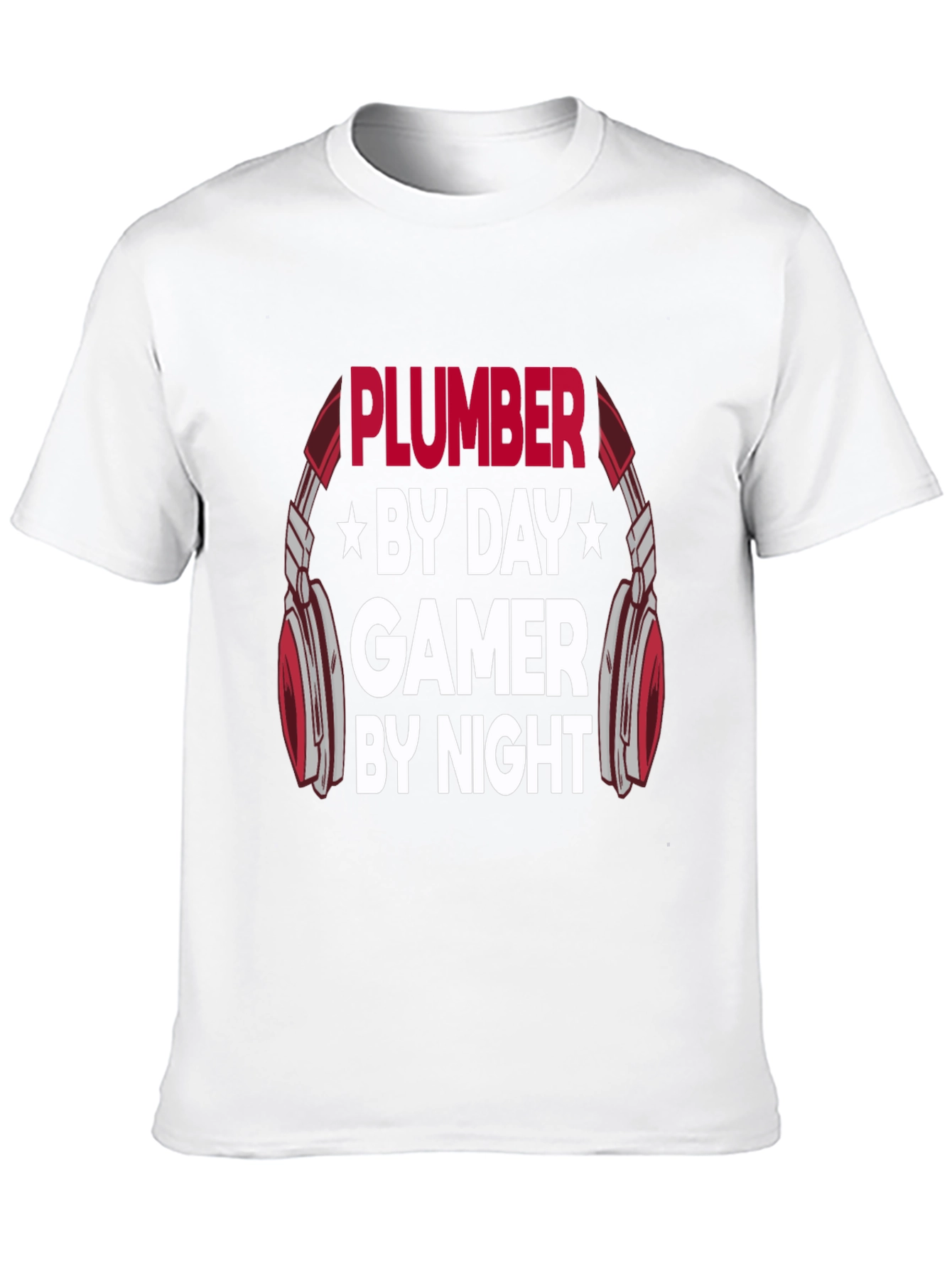 Plumber by Day Gamer by Night Graphic T-Shirt