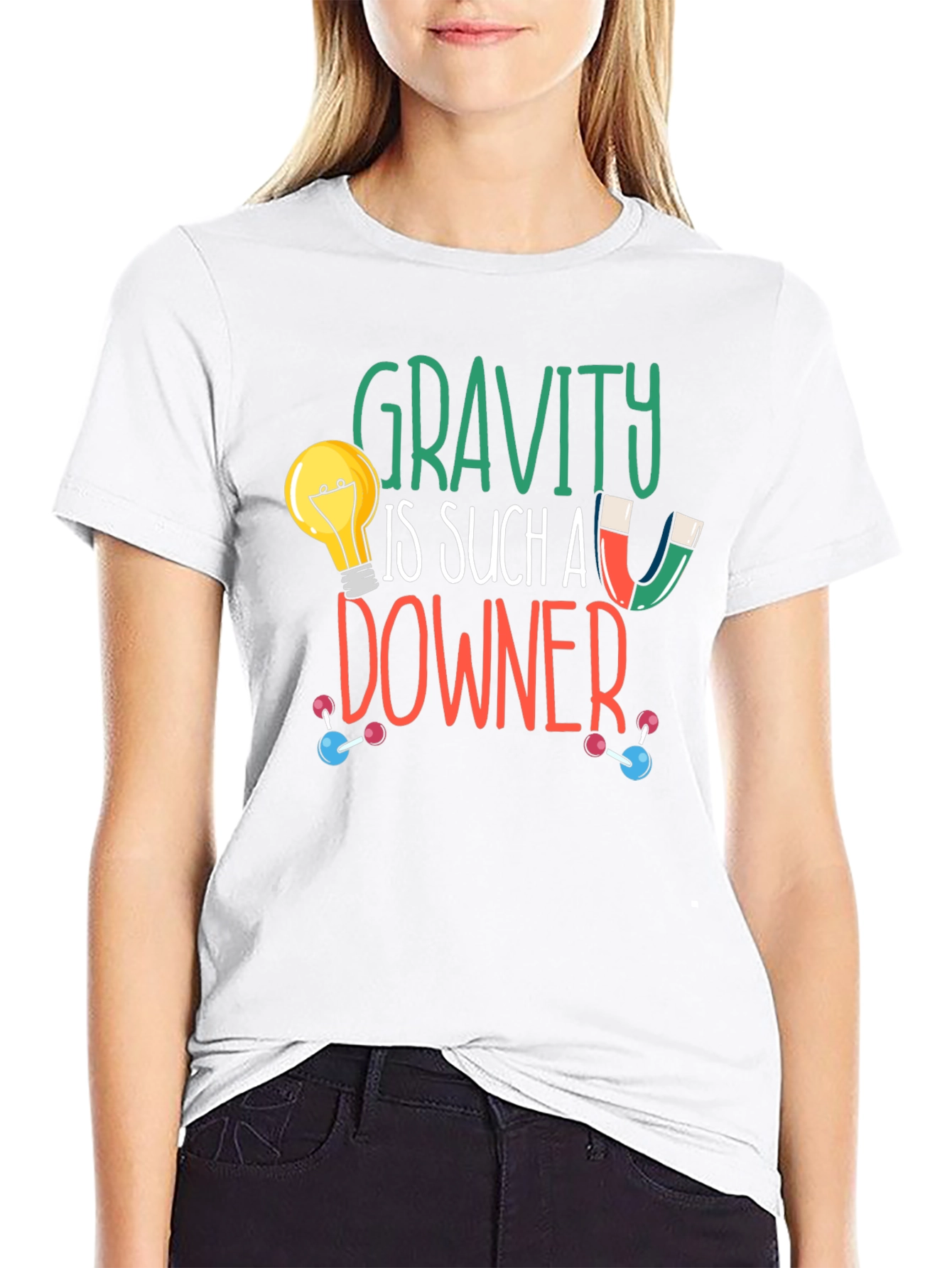 Gravity Is Such A Downer Graphic Tee