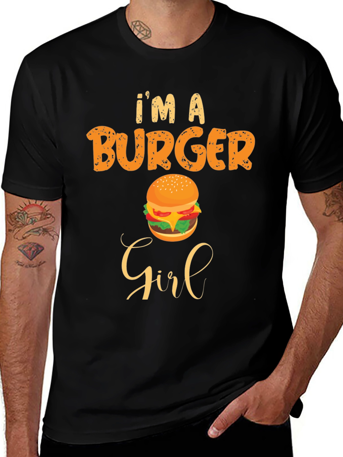 Im A Burger Girl T-Shirt