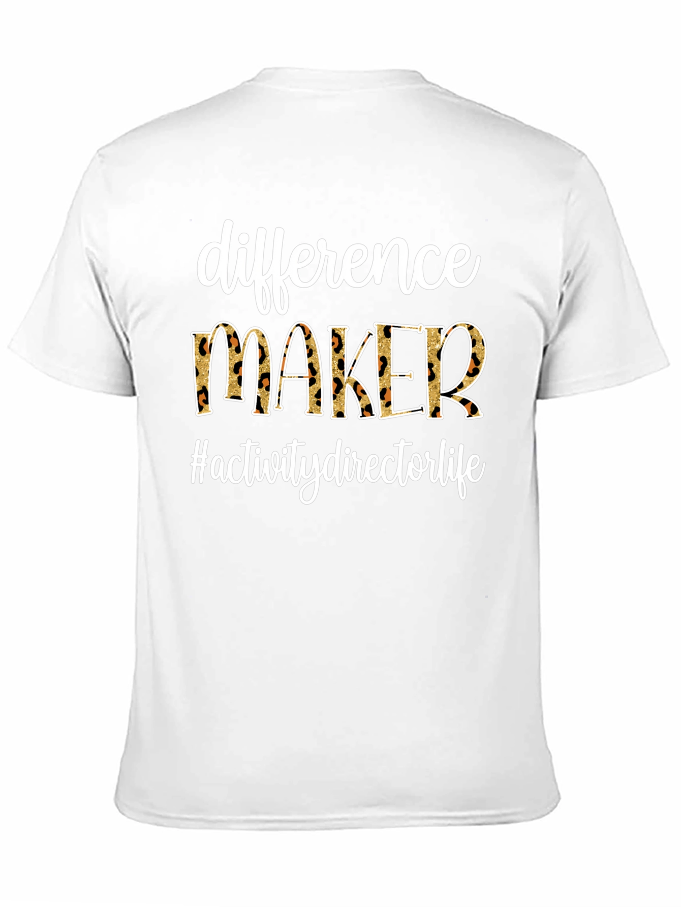 Difference Maker Activity Director Life Black T-Shirt