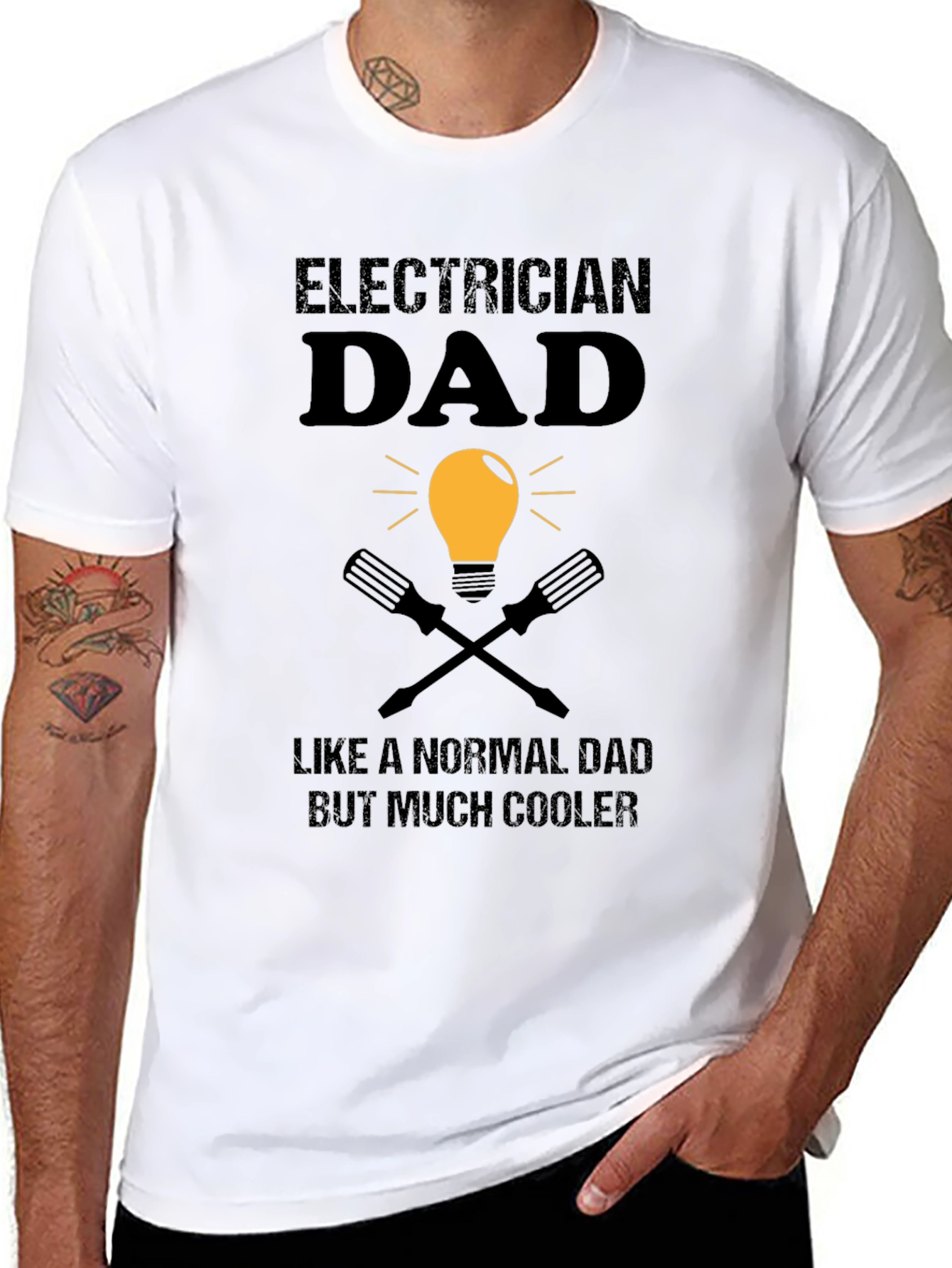 Electrician Dad T-Shirt