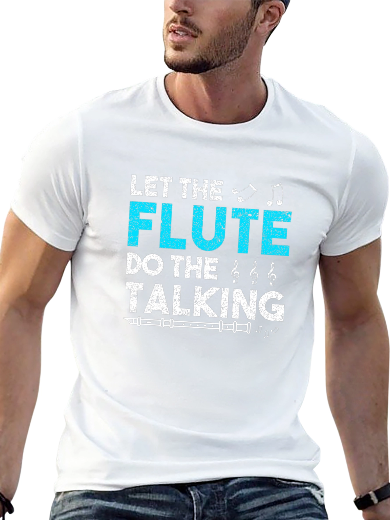 Let The Flute Do The Talking T-Shirt