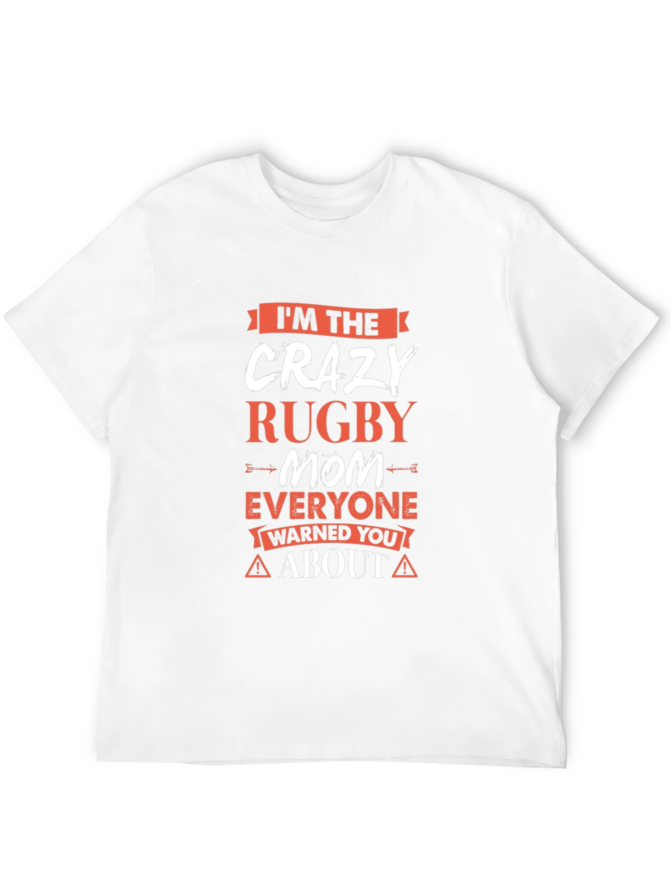 Crazy Rugby Mom T-Shirt