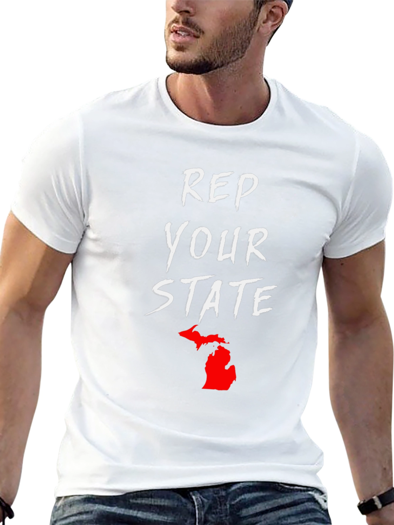 Rep Your State Michigan T-Shirt