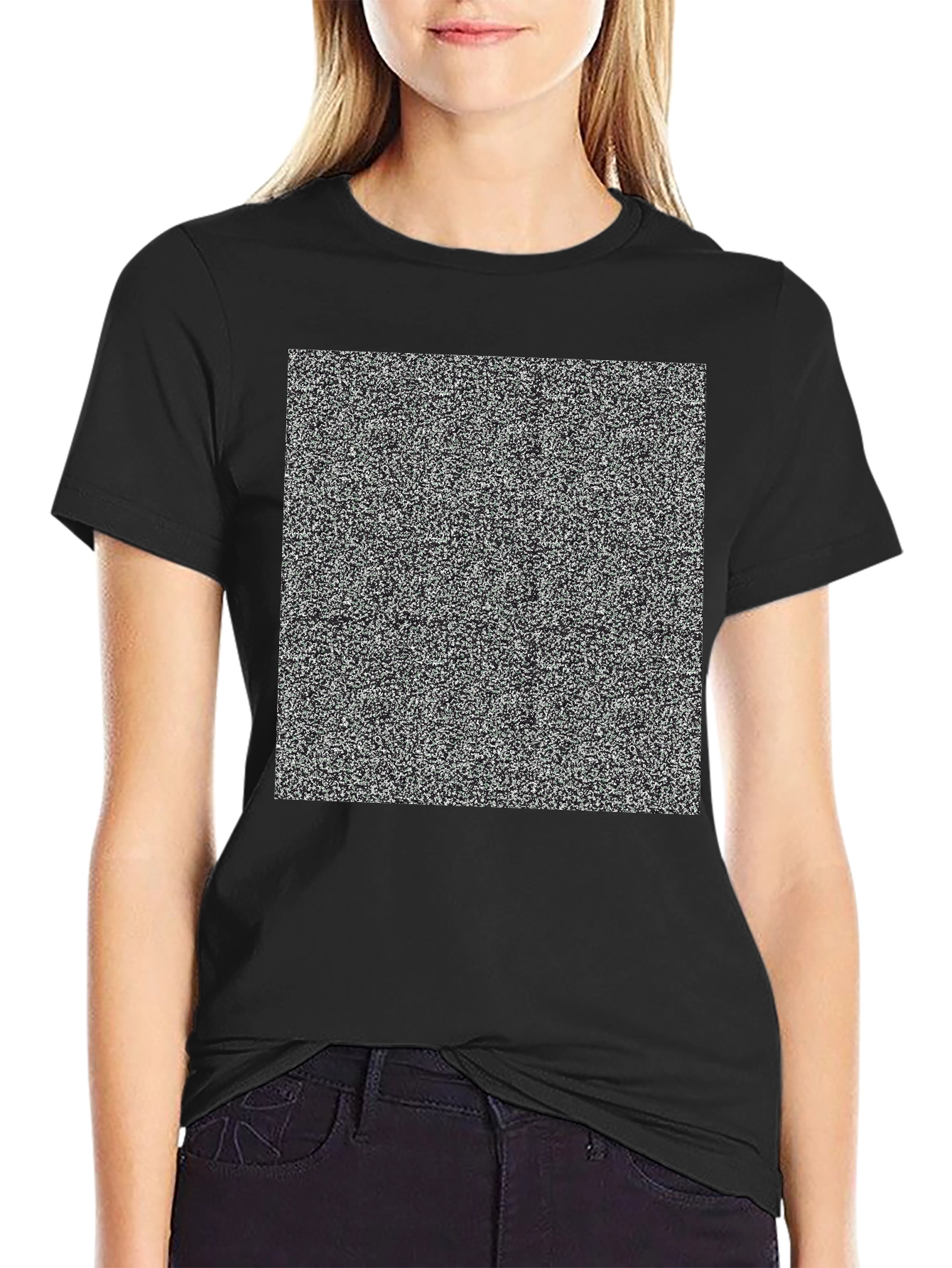Static Pattern T-Shirt