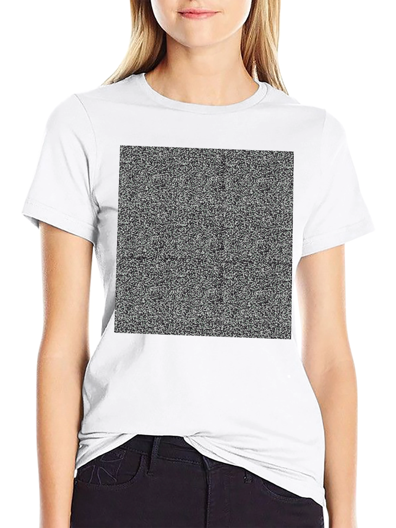 Static Pattern T-Shirt