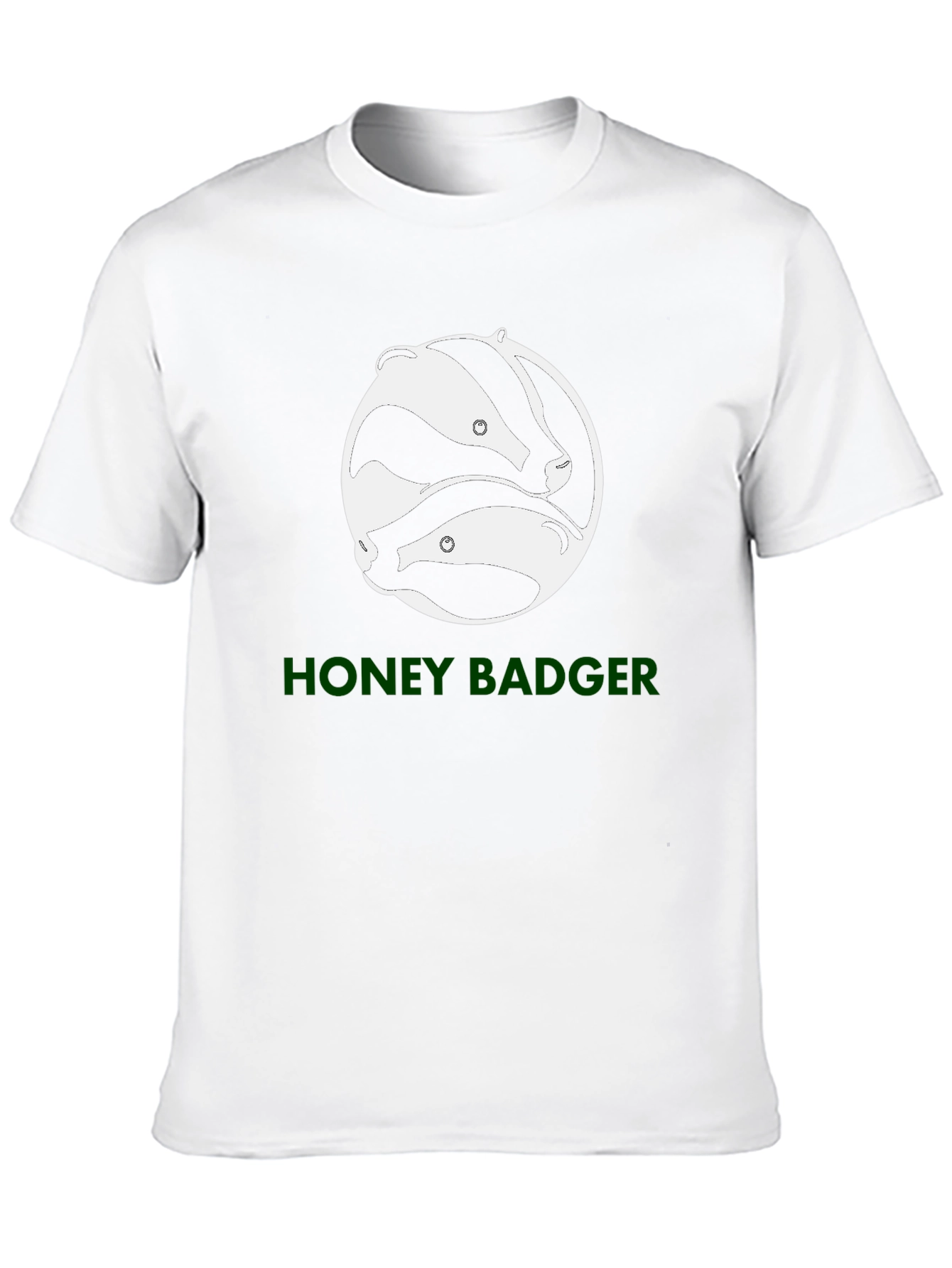 Honey Badger Graphic Tee - Black