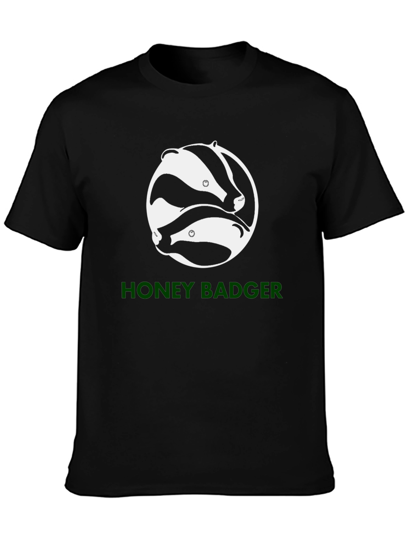 Honey Badger Graphic Tee - Black