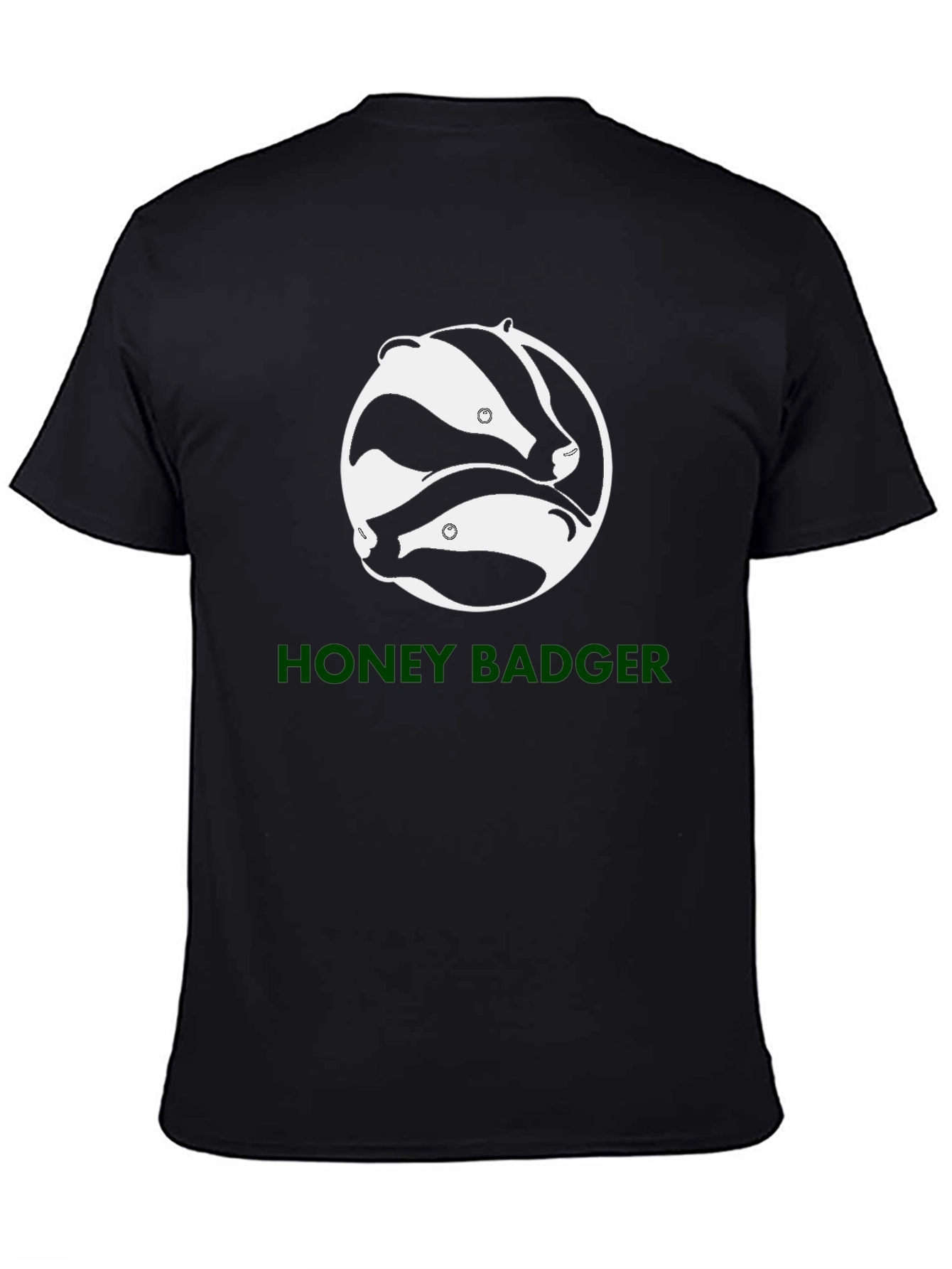 Honey Badger Graphic Tee - Black