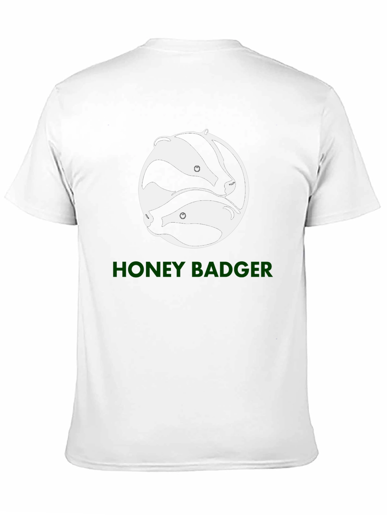Honey Badger Graphic Tee - Black