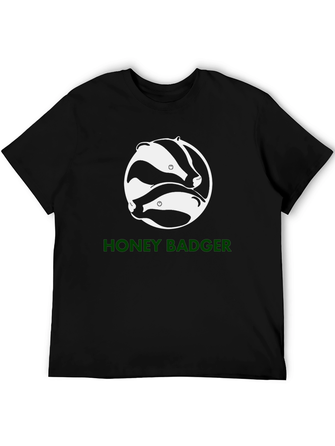 Honey Badger Graphic Tee - Black