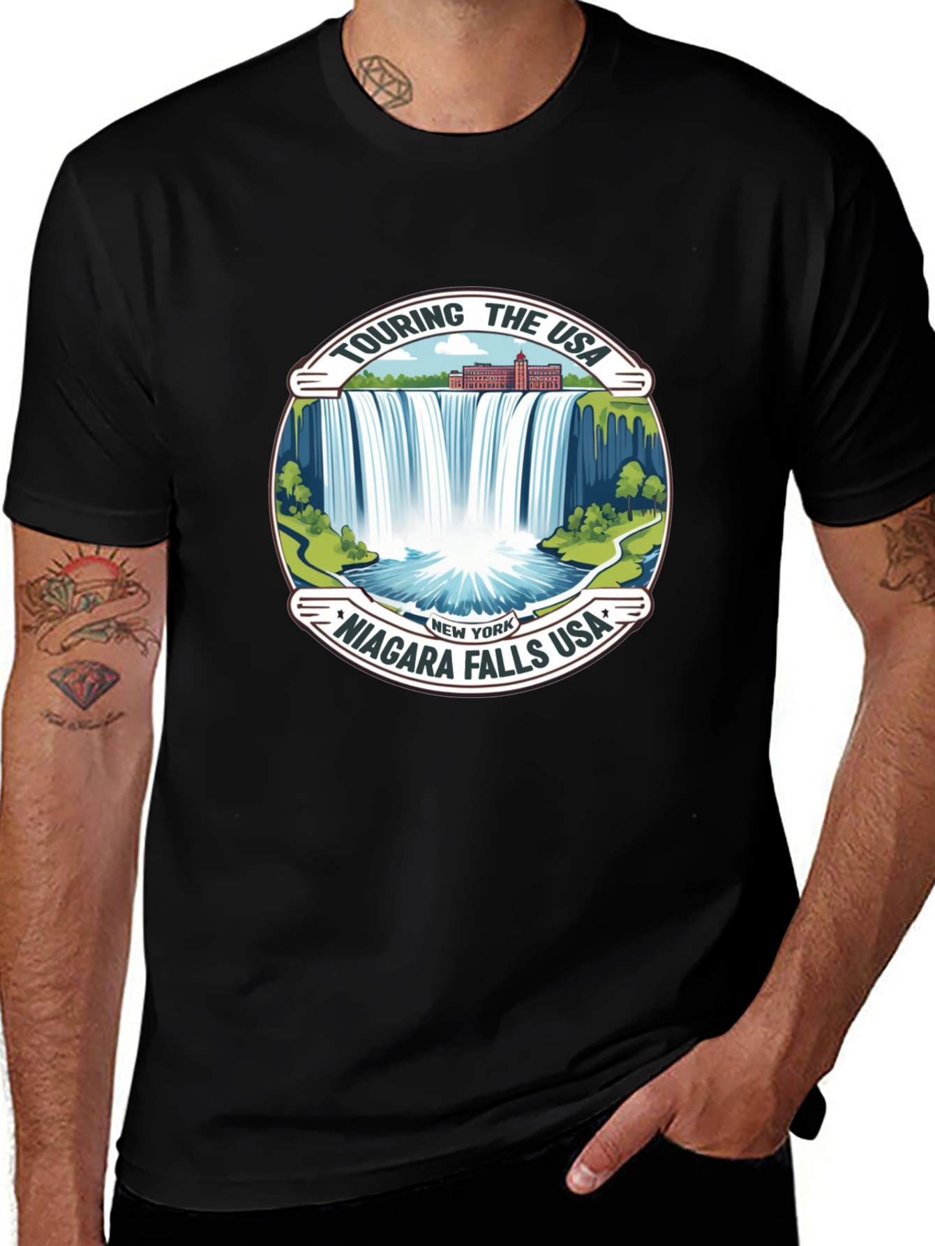 Touring The USA Niagara Falls T-Shirt