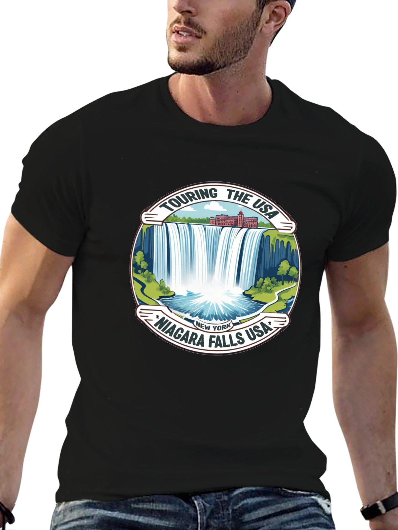 Touring The USA Niagara Falls T-Shirt