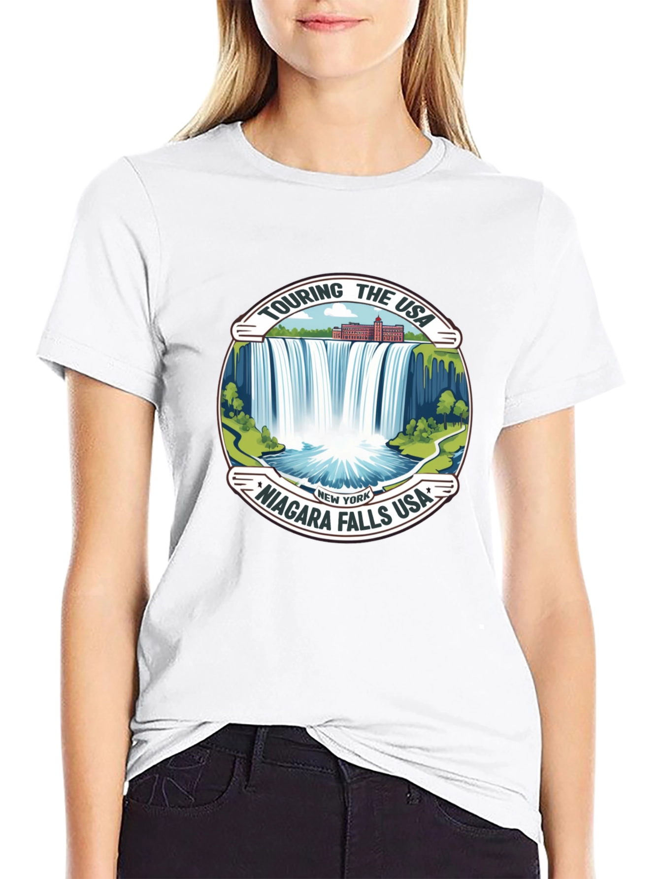 Touring The USA Niagara Falls T-Shirt