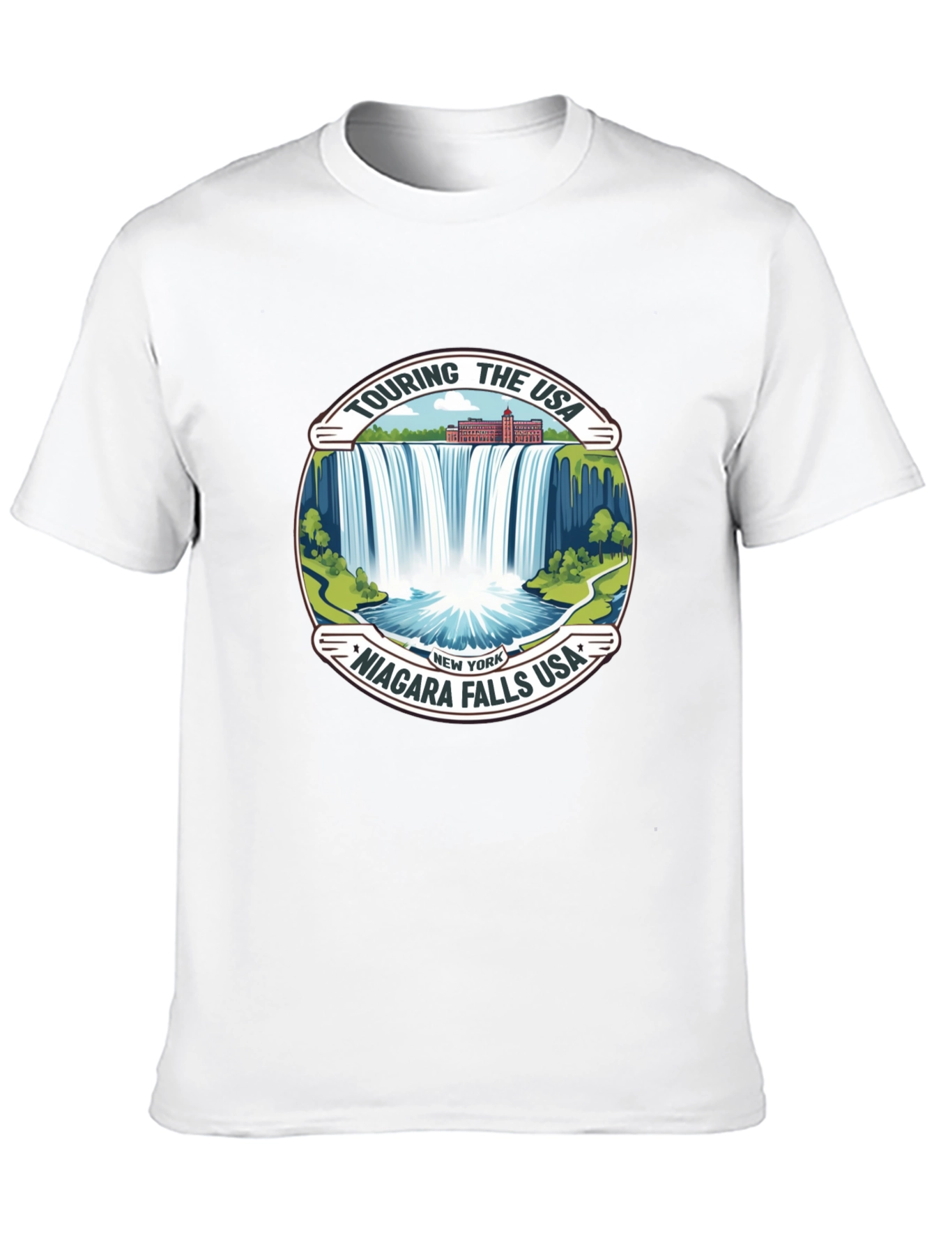 Touring The USA Niagara Falls T-Shirt